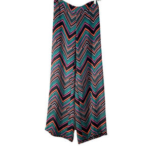 NWT Bisou Bisou Multi Cheveron Small Pants